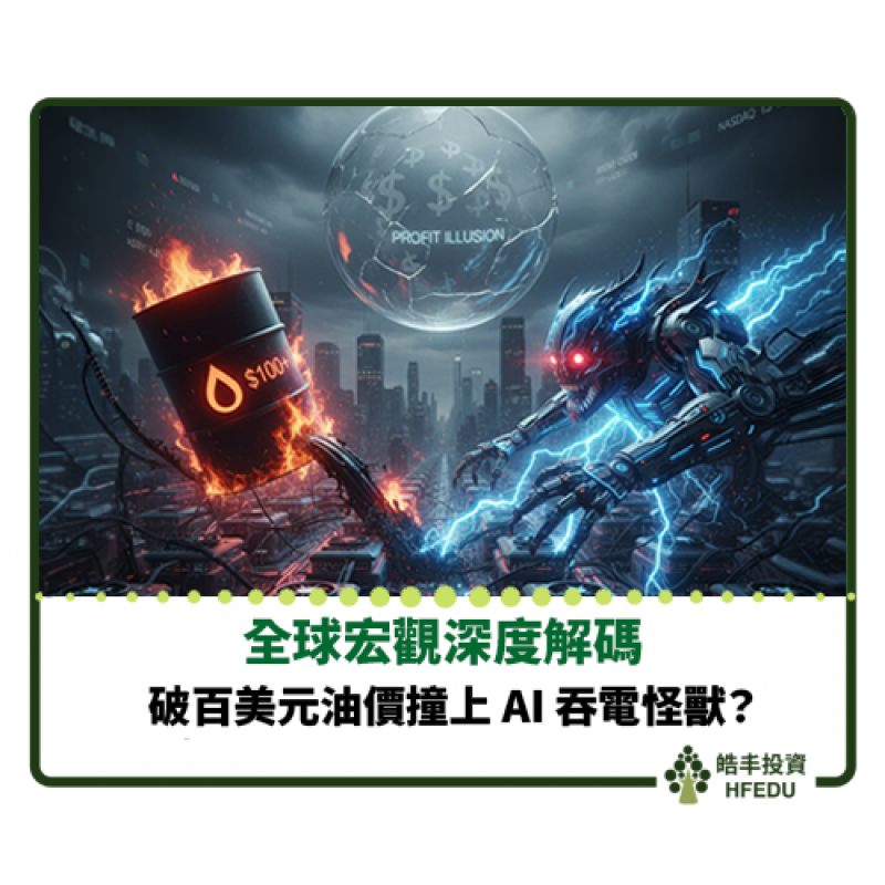 【破百美元油價撞上 AI 吞電怪獸】